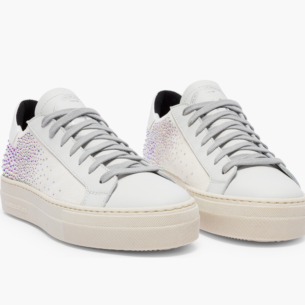 Women's P448 Thea Sneakers with Rhinestone Accents- size 7